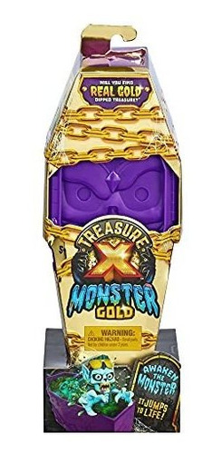 Treasure X Monster Ataúd De Monstruo De Oro - 13 2t4xp
