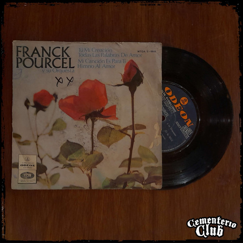 Frank Pourcel Y Su Orquesta Tu Mi Creacion Ep Vinilo Single