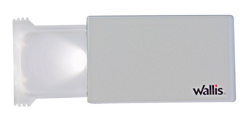 Lupa De Bolsillo Con Luz Led 2x Wallis