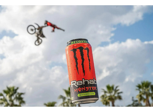 Monster Energy Rehab Watermelon 458 Ml C/u 6pz