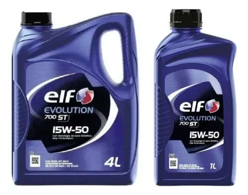 Elf Evolution 700 15w50 4lts. + 1lt.