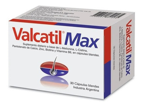 Valcatil Max 30 Capsulas Blandas