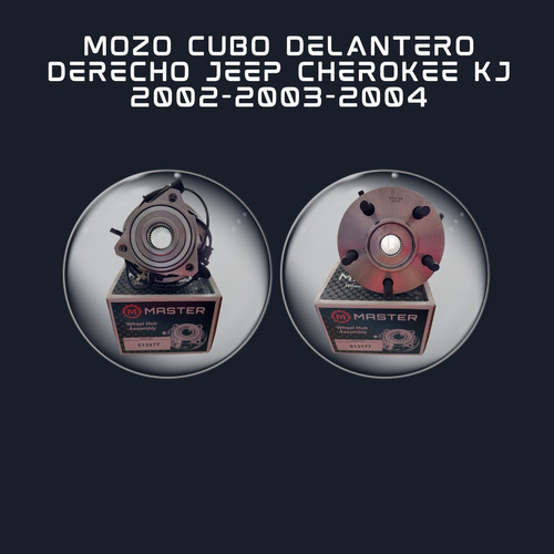 Mozo Cubo Delantero Derecho Jeep Cherokee Kj 2002-2003-2004