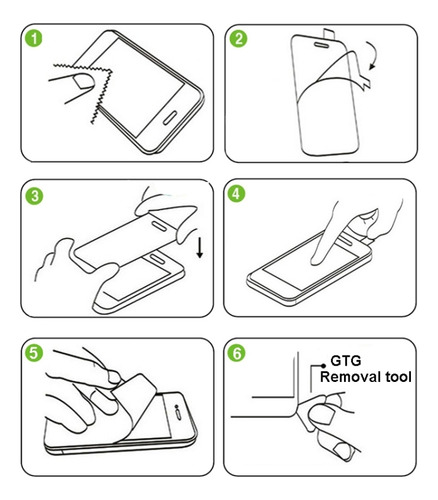 Película De Vidrio Templado Para Google Nexus 6