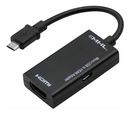 Adaptador Video Micro Usb A Hdmi Hd 1080 Microusb Mhl