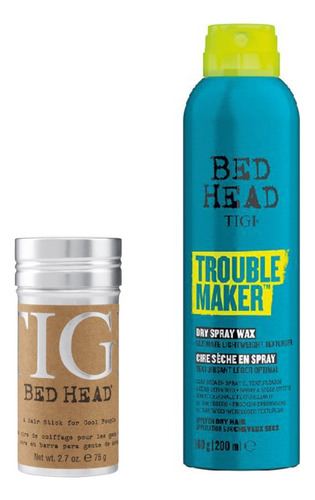 Tigi Bedhead Hair Stick X 73g + Trouble Maker 200 Ml 