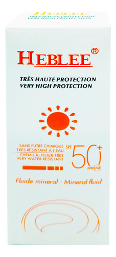Heblee Protector Solar Fps 50+ 60g