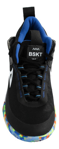 Tenis Basquetbol Hombre Pirma 2011 Anderson Negro Blanco Rey