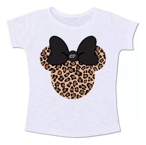 Camiseta Blusa Feminina Babylook Personagem da Minnie Premium Dia Dia  Algodão Tamanho G Nova, Camiseta Feminina Nunca Usado 90765072