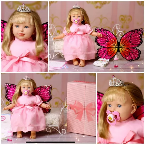 Bebê Reborn Promoção Princesa Boneca Luxo Envio Rápido Linda