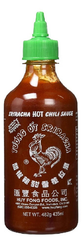 Salsa Sriracha Hot Chili Sauce 481 Importado