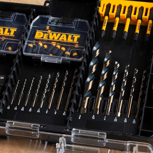 Puntas Para Taladro 100 Pzs + Estuche Dewalt Dwangft100set