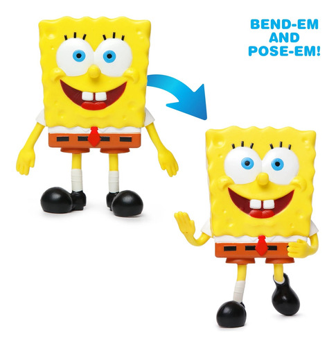 Flexfigs Action Figure Spongebob Squarepants / Bob Esponja