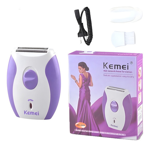 Depiladora Eléctrica Kemei Km-280r Para Mujer