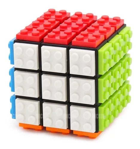 Cubo Mágico 3x3x3 Bulding Blocks Fanxin - LEGO - ONCUBE - Oncube: os  melhores cubos mágicos você encontra aqui