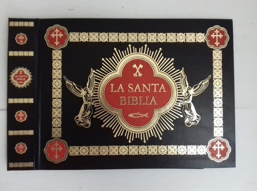 La Santa Biblia Tapa De Colección Carton Con Tela 28x21x4,5