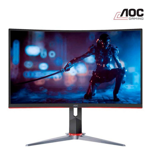 [ ] Monitor Gaming Aoc C24g2 24 Fhd, 165hz - 1ms | Curvo Va