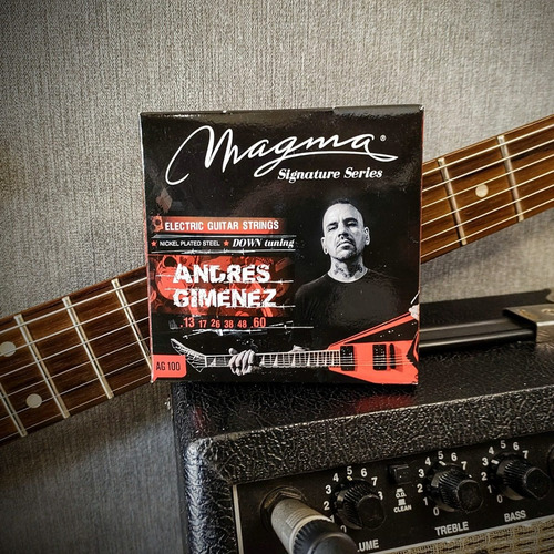 Imagen 3 de 3 de Cuerdas Magma Signature Andrés Giménez Guitarra Eléct. 013