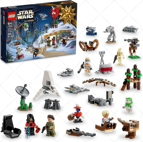 Lego Advent Calendar Star Wars 2023 Calendario Navidad 75366