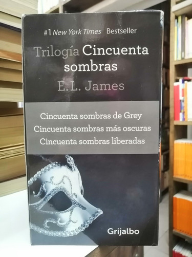 Libro. Trilogía. Cincuenta Sombras. E. L. James. 