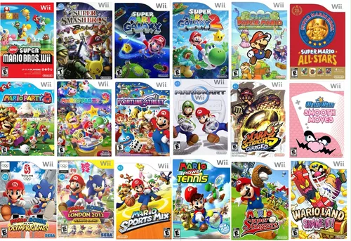 27 Juegos Wii Mario Pack Mas Juegos Snes Y Nes