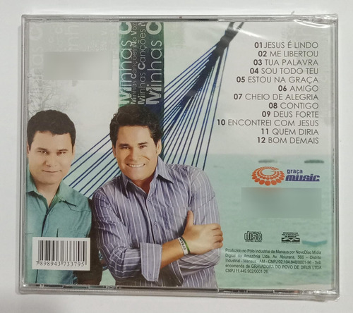 Cd Os Gauchinhos De Deus - Minhas Canções - Graça Music, De Denian E Dianini. Musical Cd Editorial Graça Music, Capa Dura, Edição Especial Em Português