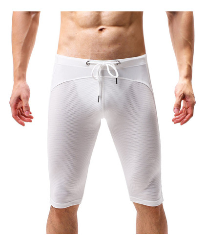 Pantalones Cortos De Malla For Hombres Boxeadores Deport [u]