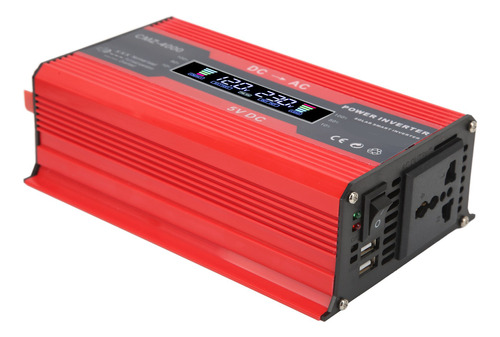 Inversor De Onda Sinusoidal Modificada De 300 W, Puertos Usb