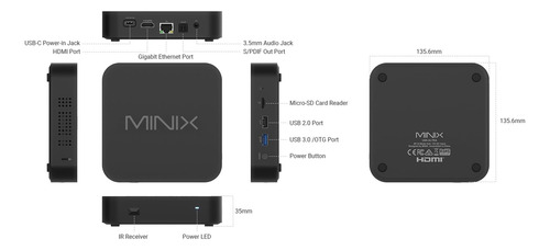 Minix U8k-ultra 8k Android Media Player Con Ia Picture & Ai