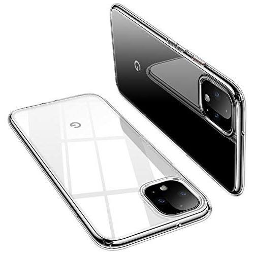 Crystal Clear Diseñado Google Pixel 4 Xl Case, [anti-y...