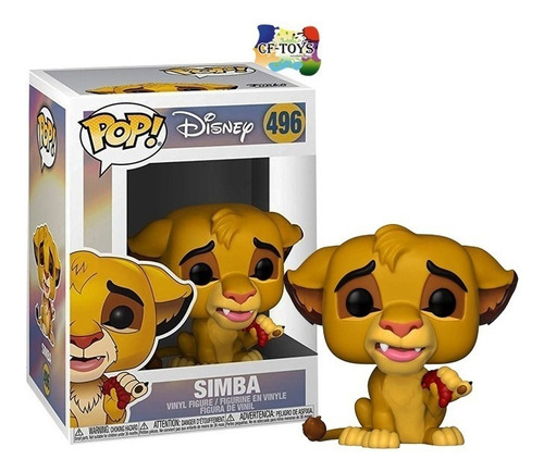 Rey Leon Simba Leon Funko Pop Pelicula Disney Lion King Cf