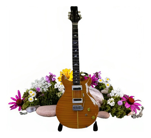Mini Guitarra Estilo Prs  Santana (sin Logo)