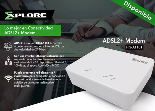 Imagen 3 de 3 de Modem Cantv Xplore Hg-a1101