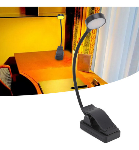 Lámpara De Escritorio Led Recargable Por Usb Con Luz De Lect