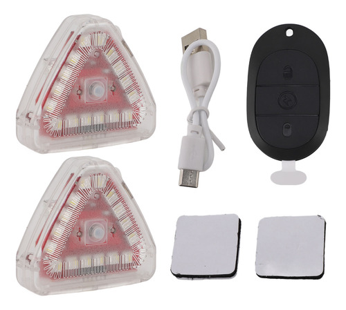 Drone Com Luz Intermitente Triangular Portátil Rgb Led Night