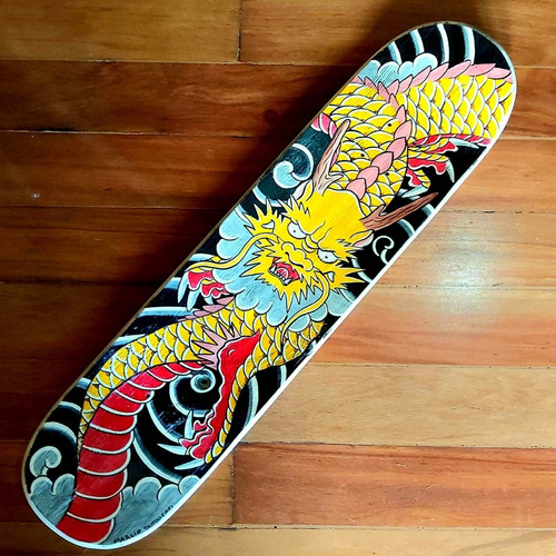Imagem 1 de 1 de Shape Decorativo Pintado A Mão