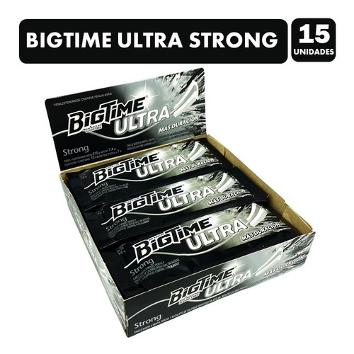 Display Bigtime Ultra Strong (display De 15 Unidades)