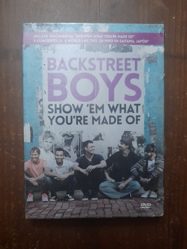 Backstreet Boys Dvd Show Em What Youre Made Of Sinabrir