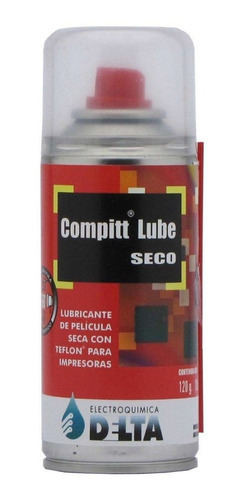 Delta Compitt Lube Seco Lubricante Para Impresoras 120 Gr