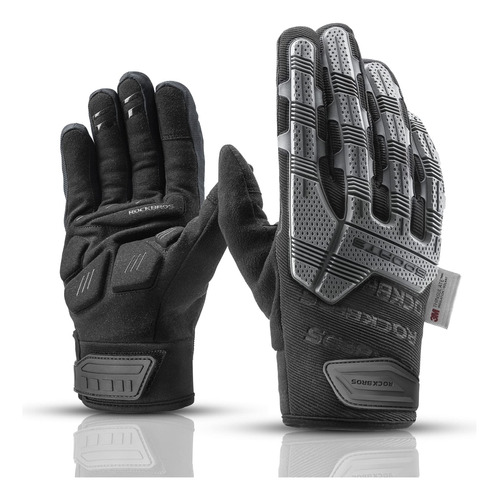 Rockbros Guantes De Motocicleta De Invierno Para Hombres Y .