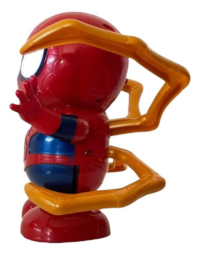 Muñeco Spiderman Bailarín Hero Dance Con Movimiento A Pila