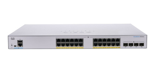 Switch Cisco Cbs350-24p-4g Admin L2 De 24 Puertos Poe+ 4sfp