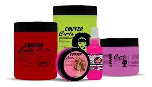 Imagem 1 de 5 de Kit Cliente Curls Coiffer - Conceito No-poo E Low-poo