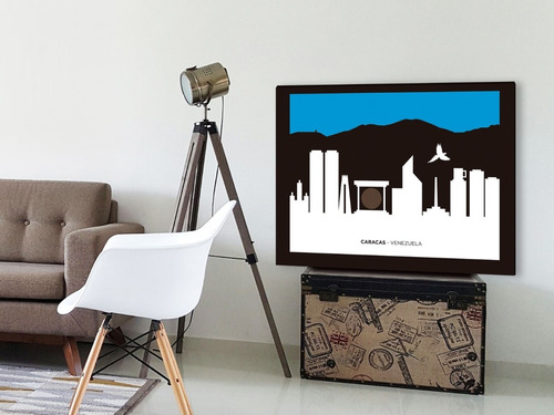 Cuadro Caracas Moderno En Lienzo Decorativo Foto Canvas