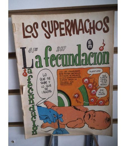 Comic Los Supermachos 287 Editorial Posada Vintage 