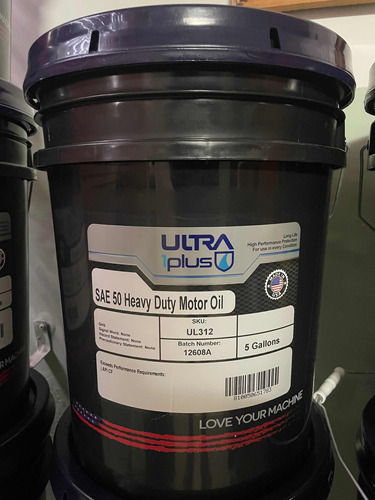 Paila Aceite Mineral Sae 50 Ultra 1 Plus Diesel 19 Litros