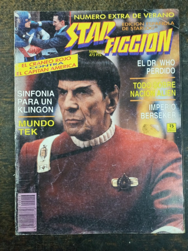 Star Ficcion Nº 16 * Edicion Española De Starlog * Zinco *