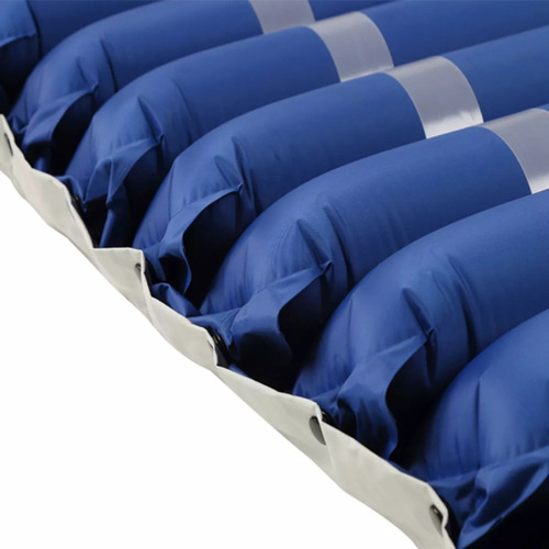 Colchón Antillagas Tubular Para Cama De Hospital 145 Kg Color Azul Marino