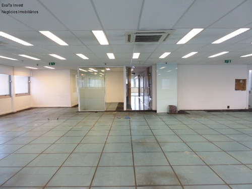 Imagem 2 de 12 de Conjunto Comercial No Condomínio Conjunto Morumbi Com 415,93 M², 1 Por Andar, Possui Layout Constituído Por 2 Salões, Entremeados Por Área De Convivência E Salas De Reunião, 1 Copa - Cc00065 - 688695