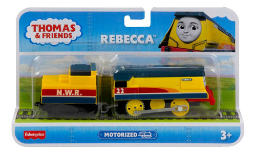 Tren Rebecca Trackmaster A Pila Motorizado Thomas Amigos